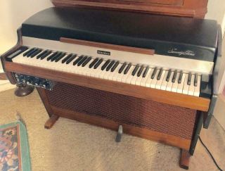 Vintage 1972 Fender Rhodes 73 Mkc - 1 Electric Piano Student / Home W/ Metronome