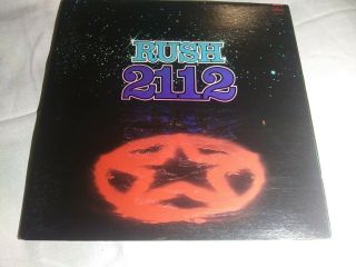 Rush 2112 Vinyl Lp Gatefold Mercury Srm - 1 - 1079