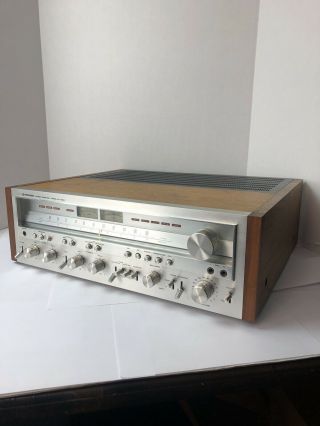 Vintage Pioneer Sx - 1050 Stereo Receiver With Box Fully Serviced Perfect