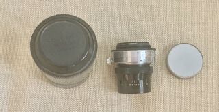 Vintage P.  Angenieux S1 F:50 Paris Lens Made For Leica 1:1,  8