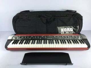 Korg Sv - 1 73 - Key Stage Vintage Piano Limited Edition Red,  Gig Case W/ Wheels