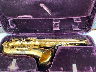 Vintage 1965 Selmer Mark Vi Tenor Saxophone