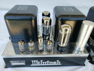 McIntosh MC - 30 PAIR Vintage Tube Amplifiers.  great 2
