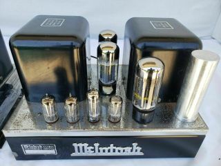 McIntosh MC - 30 PAIR Vintage Tube Amplifiers.  great 3
