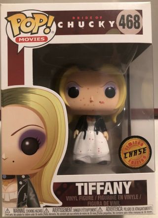Tiffany Funko Pop Bride Of Chucky 468 Chase Limited Edition Movies Horror