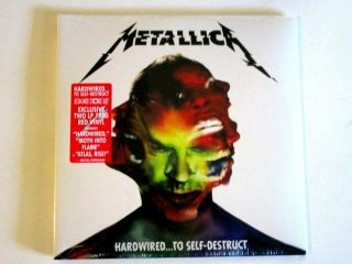 Metallica Hardwired.  To Self - Destruct Lp 2016 (2) 180 Gram Red Vinyl Rsd