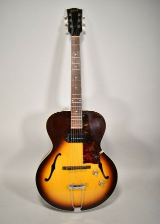 1966 Gibson Es - 125 Sunburst Vintage Electric Hollowbody Guitar P - 90 W/hsc