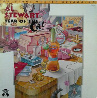 Al Stewart Lp Year Of The Cat Mfsl Master Recording Vinyl Vg