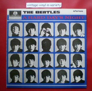 The Beatles A Hard Days Night British Lp Stereo Nmm/nm Lennon/mccartney