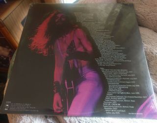 TED NUGENT DOUBLE LIVE GONZO 1978 EPIC 1st Press 2LP NO BAR CODE 2
