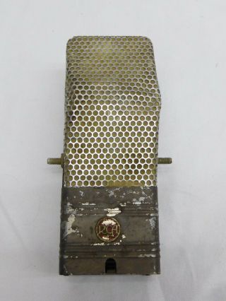 Vintage Rca Ribbon Velocity Microphone No Model Visible,  Similar To 44bx