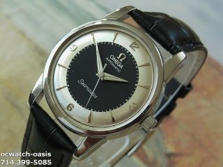 1956 Vintage Omega Seamaster Automatic,  Stunning 2 Tone Dial,  Serviced &warranty