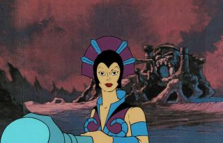 He - Man Masters Of The Universe Production Animation Cel Mu39 Evil - Lyn