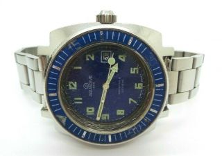 Vintage Aquadive 1000 Diver Watch 100 Atmos 3333 Feet 117791 - 3