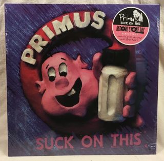 Primus Suck On This Blue Vinyl,  3d Album Art Rsd 2020 Record Store Day