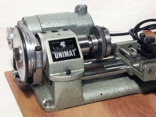 Vintage Unimat Mini Lathe - Cast Iron Version With Accessories 3