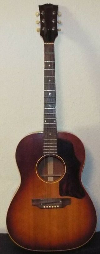 Vintage Gibson Acoustic Guitar Model G Serial 821040
