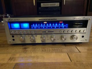 Vintage Marantz Model 2285 Stereo Receiver With Led’s And Custom Case