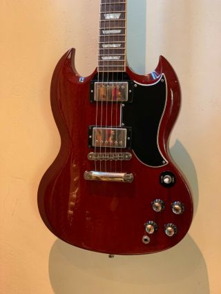 Gibson SG Standard ' 61 - Vintage Cherry (, Hardshell Case) 2