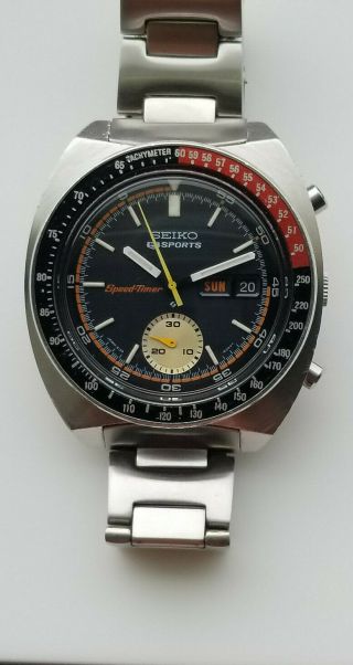 Seiko 6139 - 6032 Speedtimer Chronograph - Vintage Watch From 1971