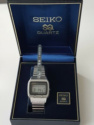 Seiko 0674 - 5009 Dk001 1977 James Bond 007 " The Spy Who Loved Me " Roger Moore