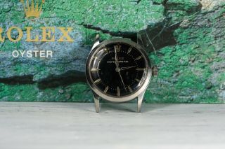 Vintage Rolex Oyster Perpetual Ref 6332 Black Dial - Not - For Repair