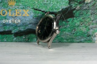 Vintage Rolex Oyster Perpetual Ref 6332 Black Dial - Not - For Repair 2