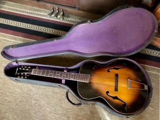 Vintage Gibson Bundle: Kalamazoo Arch Top Kg - 31 (16 " Body) & L5 Red Stripe Case