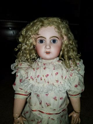 Antique French Bebe Doll Marked On Neck 11