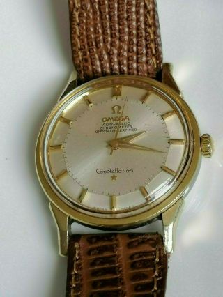 Vintage Omega Constellation Pie Pan Cal.  551 Automatic wristwatch - men’s - 1960’s 2