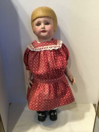 Antique American Martha Chase Rare Marked Marshall Fields 20” Cloth Child Doll