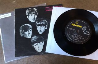Beatles 45 Parlophone Gepo - 70016 Ep W/ps With The Beatles