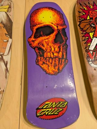 Vintage Skateboard Deck Santa Cruz Street Creep 1988 Nos In Shrink Nhs