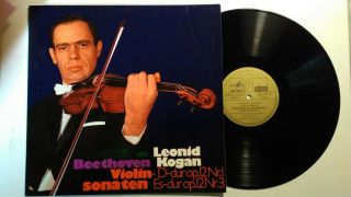 Beethoven Violin Sonaten Lp Leonid Kogan Melodia Auslese Germany Lp M -