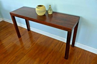 Rosewood Parsons Console Table Vintage Wood Hall Sofa Table Entry Room Display