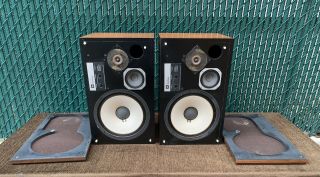 Vintage JBL L100 Century Speakers In Cherrywood Color, 2