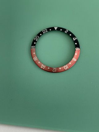 Rolex GMT Master Faded Pepsi Bezel Insert Vintage Watch 16700 16710 Red Black 2