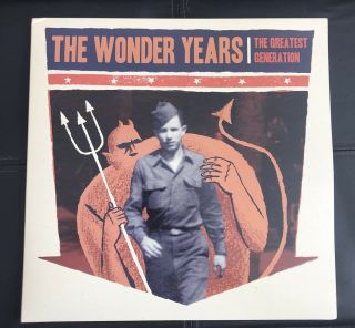 The Wonder Years The Greatest Generation First Press Red Vinyl Cond