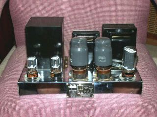Vintage Craftsman 500 A Vacuum Tube Ultra High Fidelity Class A Amplifier