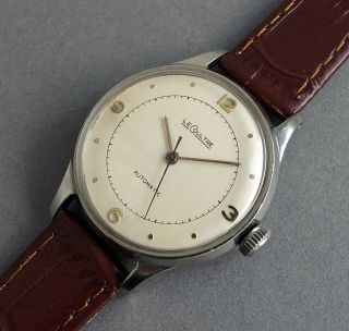 Jaeger Lecoultre Gents Stainless Steel Bumper Automatic Vintage Watch 1946