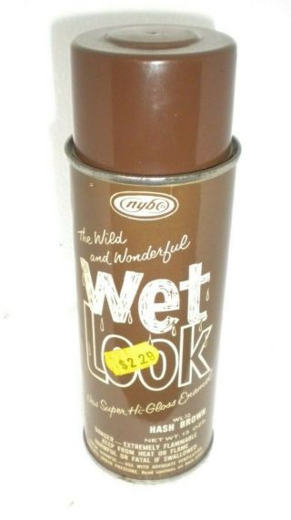 Wet Look Hash Brown Vintage Spray Paint York Bronze Company