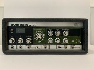 Vtg Roland Re - 201 Space Echo Tape Delay Rockabilly Guitar