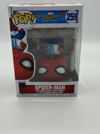 Funko Pop 259 Spider - Man: Homecoming Upside Down Spider - Man Wal - Mart Exclusive