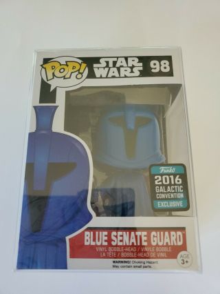 Funko Pop Blue Senate Guard 98 - Star Wars,  Protector