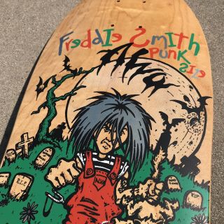 Fred Smith Punk Size Alva Vintage NOS Skateboard Deck 3