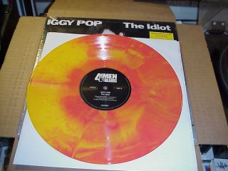 Lp: Iggy Pop - The Idiot Red & Yellow Vinyl David Bowie