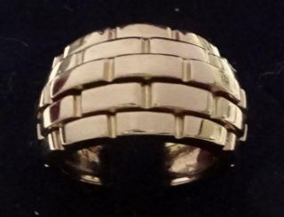 Vintage Cartier,  Paris: " Oriane " Ring: 18k (750) Gold: Size 53.  5
