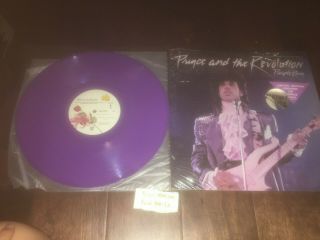 In Shrink Prince And The Revolution Purple Rain Colored Vinyl Record Single 80s