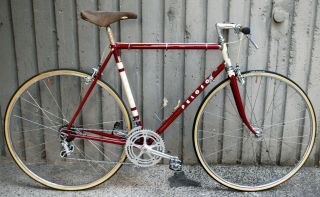 M.  Peloso Campagnolo Nuovo Record Vintage Steel Road Racing Bicycle 70s