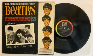Songs,  Pictures And Stories Of The Fabulous Beatles - 1964 Gatefold Mono Vee - Jay